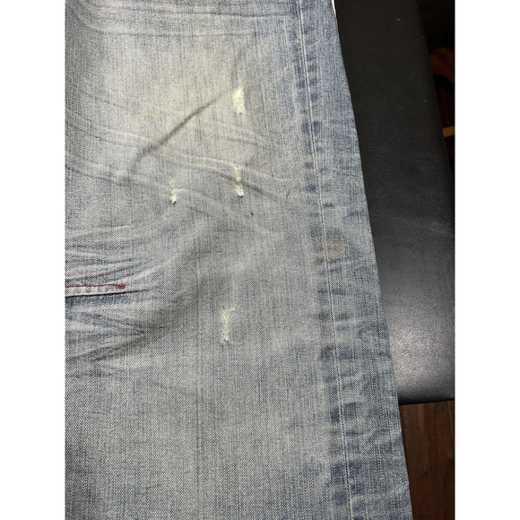 Ruthless Art Embroidered black mens Jeans Size 42 - Picture 6 of 16